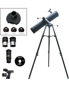 Cassini 900mm x 135mm Reflector Telescope with Color Filter Wheel